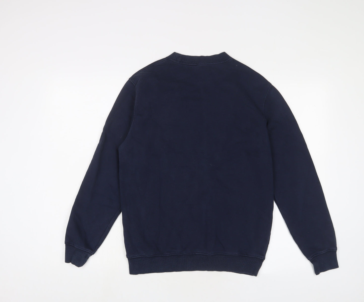 Mens UK Size S Cotton Traders Blue Pullover Sweatshirt