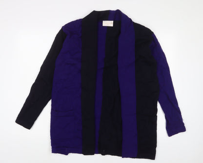 Womens UK Size M Country Casuals Purple Cardigan Jumper