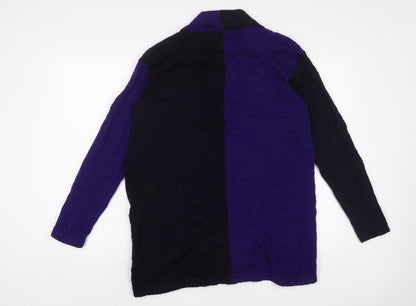 Womens UK Size M Country Casuals Purple Cardigan Jumper