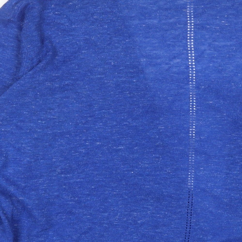 Womens UK Size 16 Maine Blue Cardigan Jumper