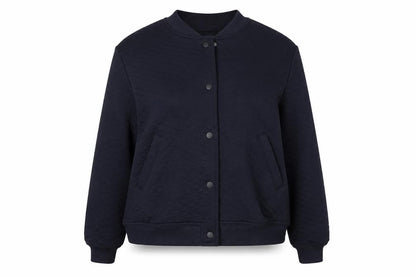 Marks & Spencer Womens Blue Jacket Size 16 Snap