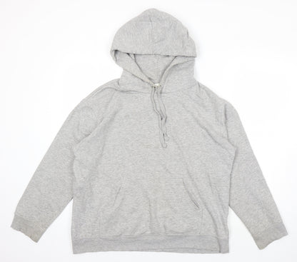Mens UK Size M H&M Grey Pullover Hoodie