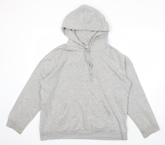 Mens UK Size M H&M Grey Pullover Hoodie