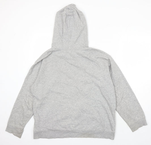 Mens UK Size M H&M Grey Pullover Hoodie