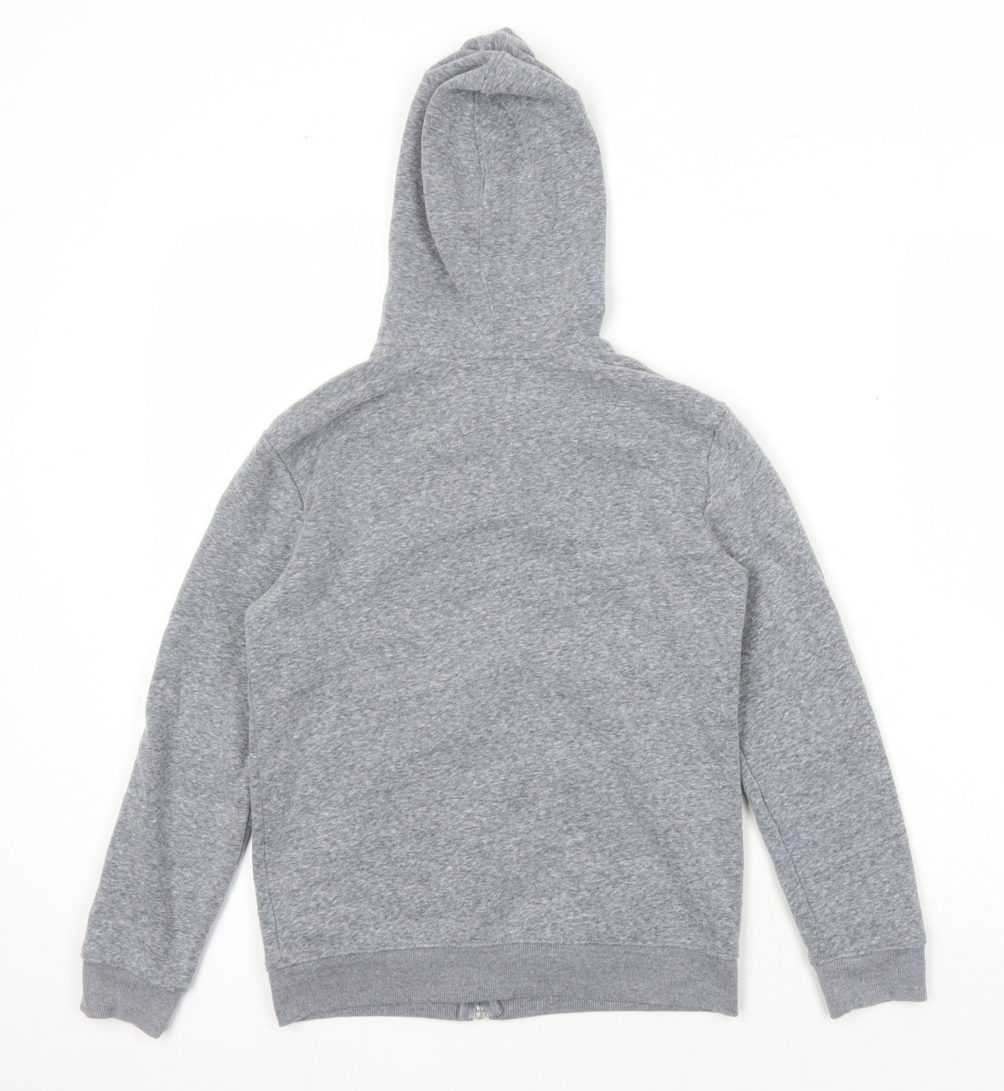 Cat & Jack Womens Grey Cotton Full Zip Hoodie Size 8 Zip