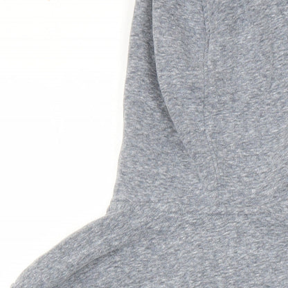 Cat & Jack Womens Grey Cotton Full Zip Hoodie Size 8 Zip