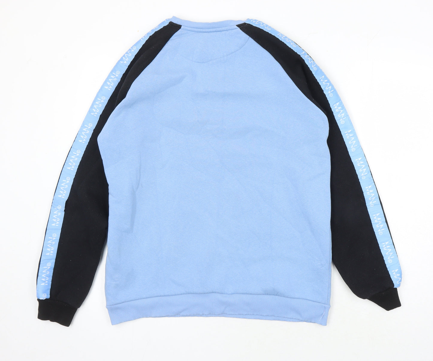Mens UK Size L BoohooMAN Multicoloured Pullover Sweatshirt