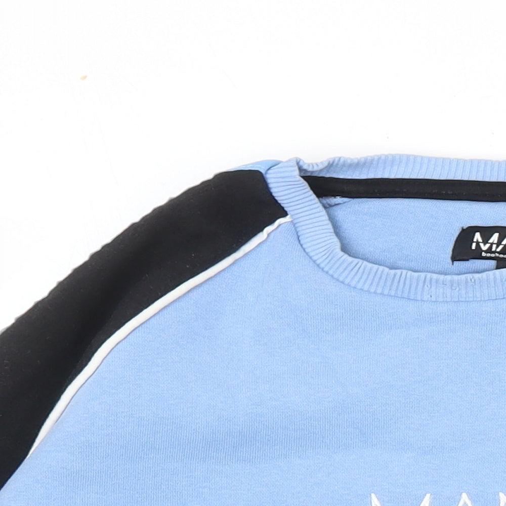 Mens UK Size L BoohooMAN Multicoloured Pullover Sweatshirt