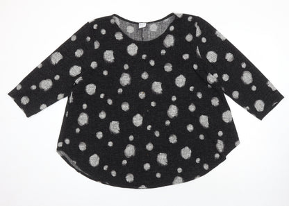 Womens UK Size 20 Mitzy Multicoloured Pullover Jumper