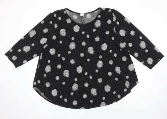 Womens UK Size 20 Mitzy Multicoloured Pullover Jumper
