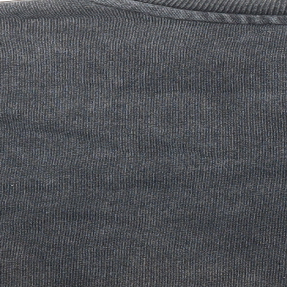 Topshop Womens Grey Cotton Pullover Sweatshirt Size 10 - Paris