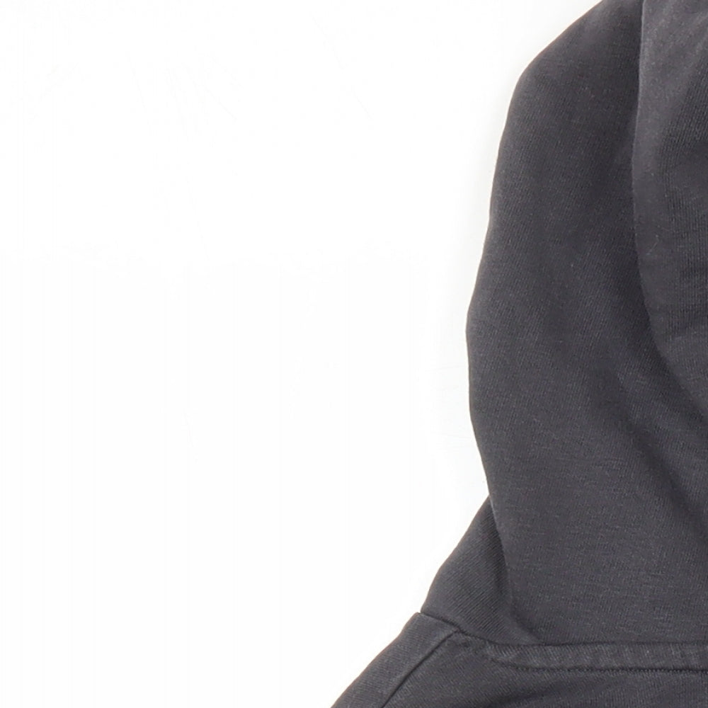 H&M Boys Grey Cotton Pullover Hoodie Size 12-13 Years - NASA