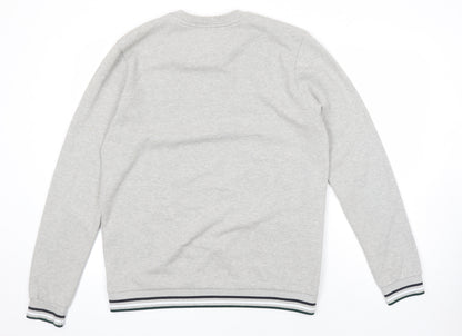 Mens UK Size L Jack Wills Grey Pullover Sweatshirt