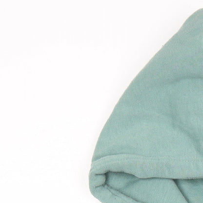 Urban Look Womens Green Polyester Full Zip Hoodie Size L Zip