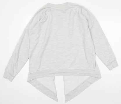 Womens UK Size 10 NEXT Grey Pullover Sweatshirt