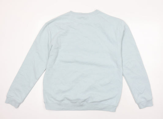 ellesse Womens Blue Polyester Pullover Sweatshirt Size 16