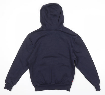 Slazenger Boys Blue Polyester Pullover Hoodie Size 9 Years