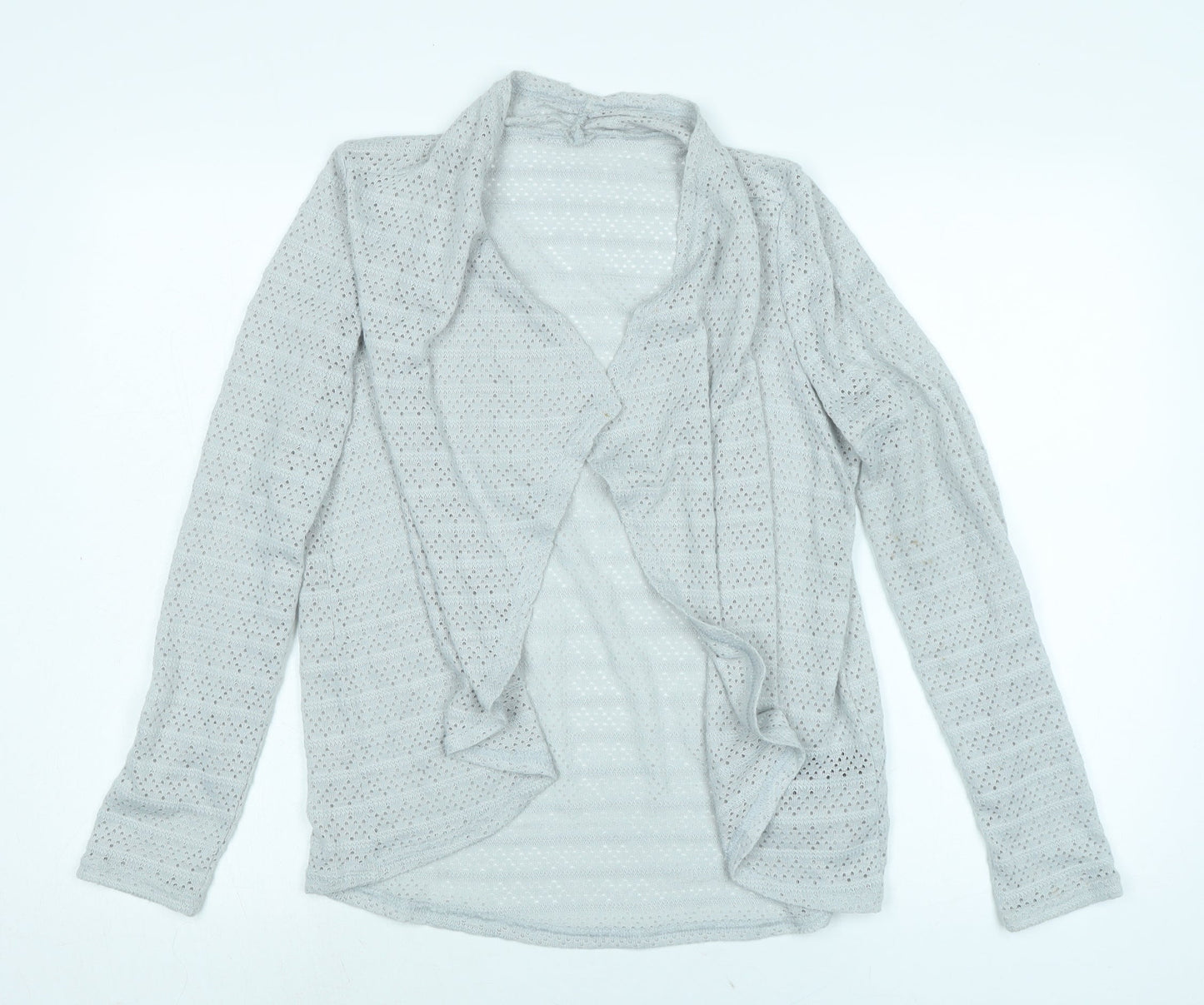 Womens UK Size XS Oasis Grey Shrug Jumper