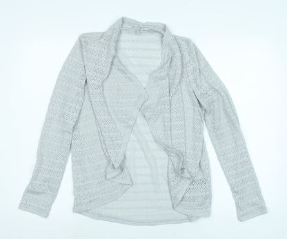 Womens UK Size XS Oasis Grey Shrug Jumper