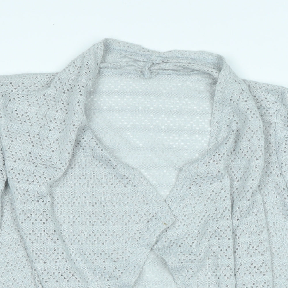 Womens UK Size XS Oasis Grey Shrug Jumper