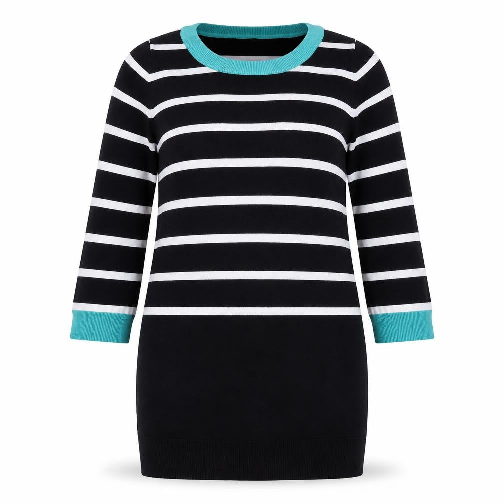 Womens UK Size 14 M&Co Black Pullover Jumper
