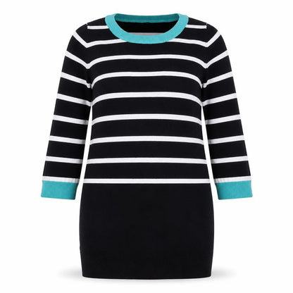 Womens UK Size 14 M&Co Black Pullover Jumper