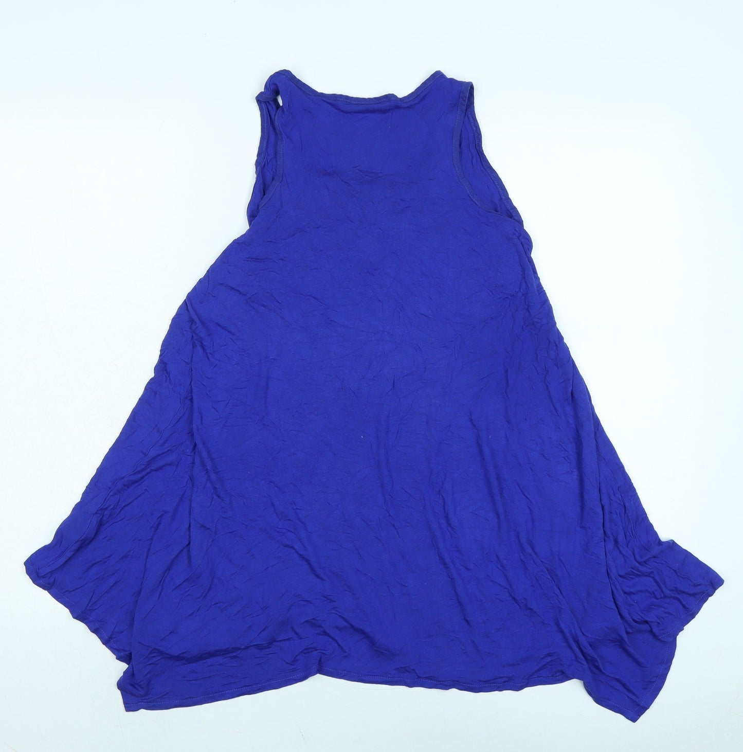 Womens UK Size 16 Marks and Spencer Blue Basic Tank