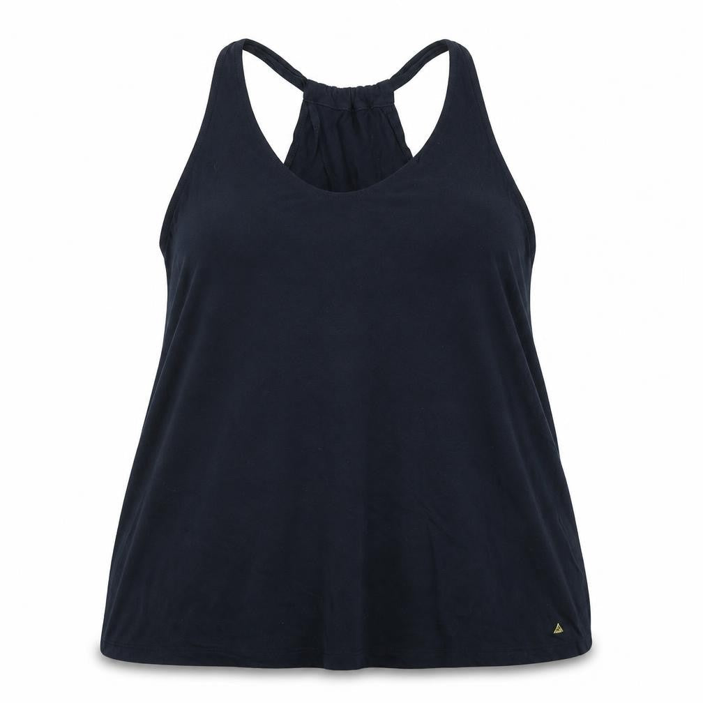 Next Womens Blue Cotton Basic Tank Size 2XL Scoop Neck