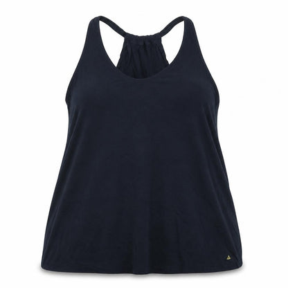 Next Womens Blue Cotton Basic Tank Size 2XL Scoop Neck