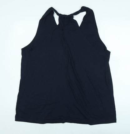 Womens UK Size 2XL NEXT Blue Basic Tank