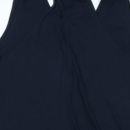 Womens UK Size 2XL NEXT Blue Basic Tank