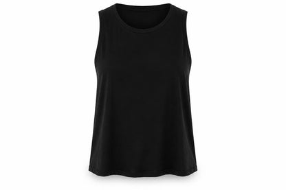 Womens UK Size M Gap Black Basic Tank