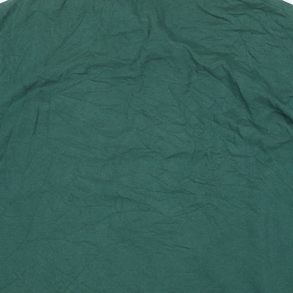 Mens UK Size L C&A Green  T-Shirt