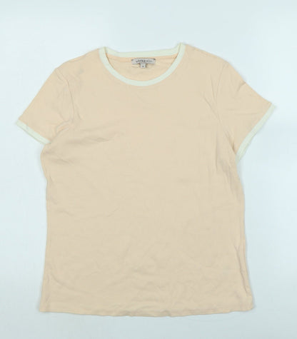 Womens UK Size 16 Marks and Spencer Orange Basic T-Shirt