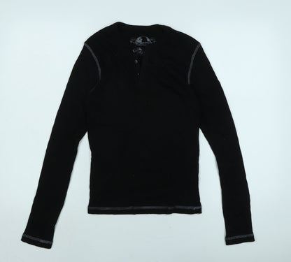Mens UK Size XS Burton Black  T-Shirt