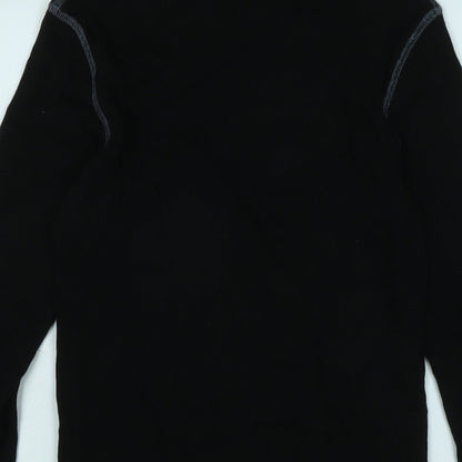 Mens UK Size XS Burton Black  T-Shirt