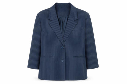 Womens UK Size 20 Noisy may Blue Jacket