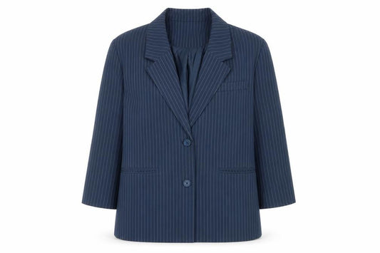 Womens UK Size 20 Noisy may Blue Jacket