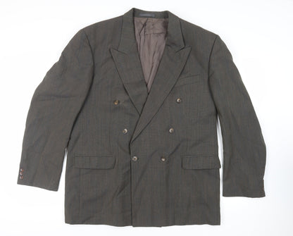 Mens UK Size 46 St Michael Regular Green Suit Jacket