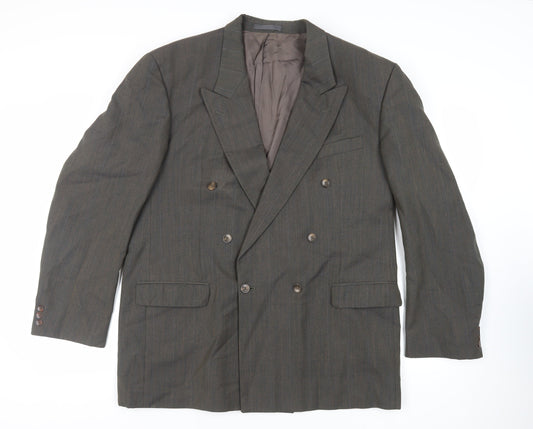 Mens UK Size 46 St Michael Regular Green Suit Jacket