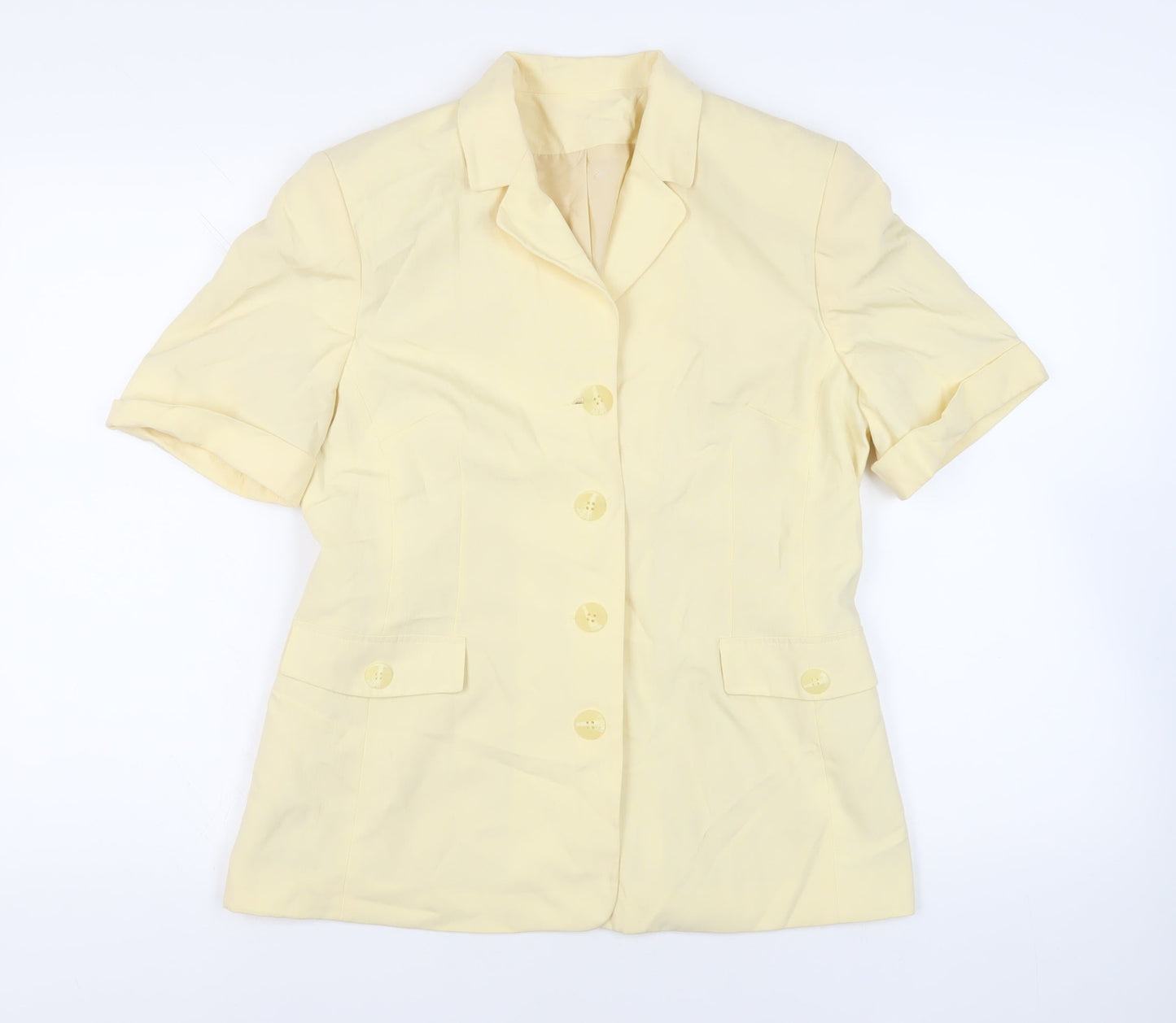 Womens UK Size 14 New Look Yellow Jacket