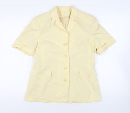 Womens UK Size 14 New Look Yellow Jacket