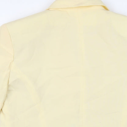 Womens UK Size 14 New Look Yellow Jacket