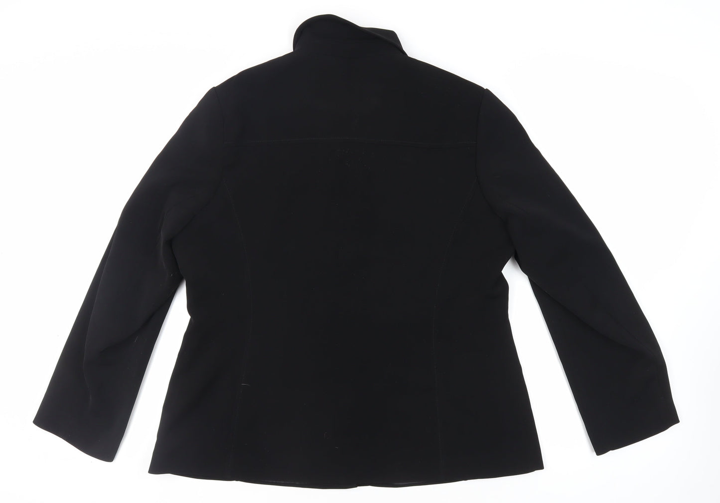 Womens UK Size 18 AMARANTO Black Jacket