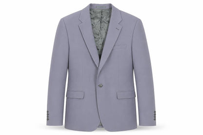 Mens UK Size 44 River Island Regular Blue Suit Jacket
