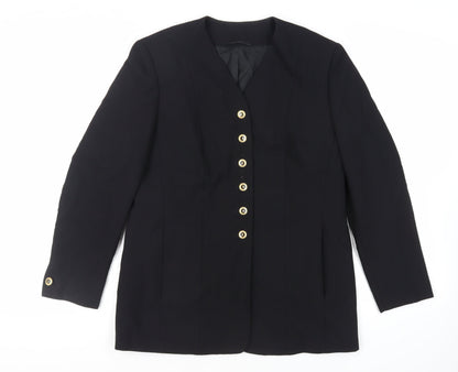 Womens UK Size 12 ara Black Jacket