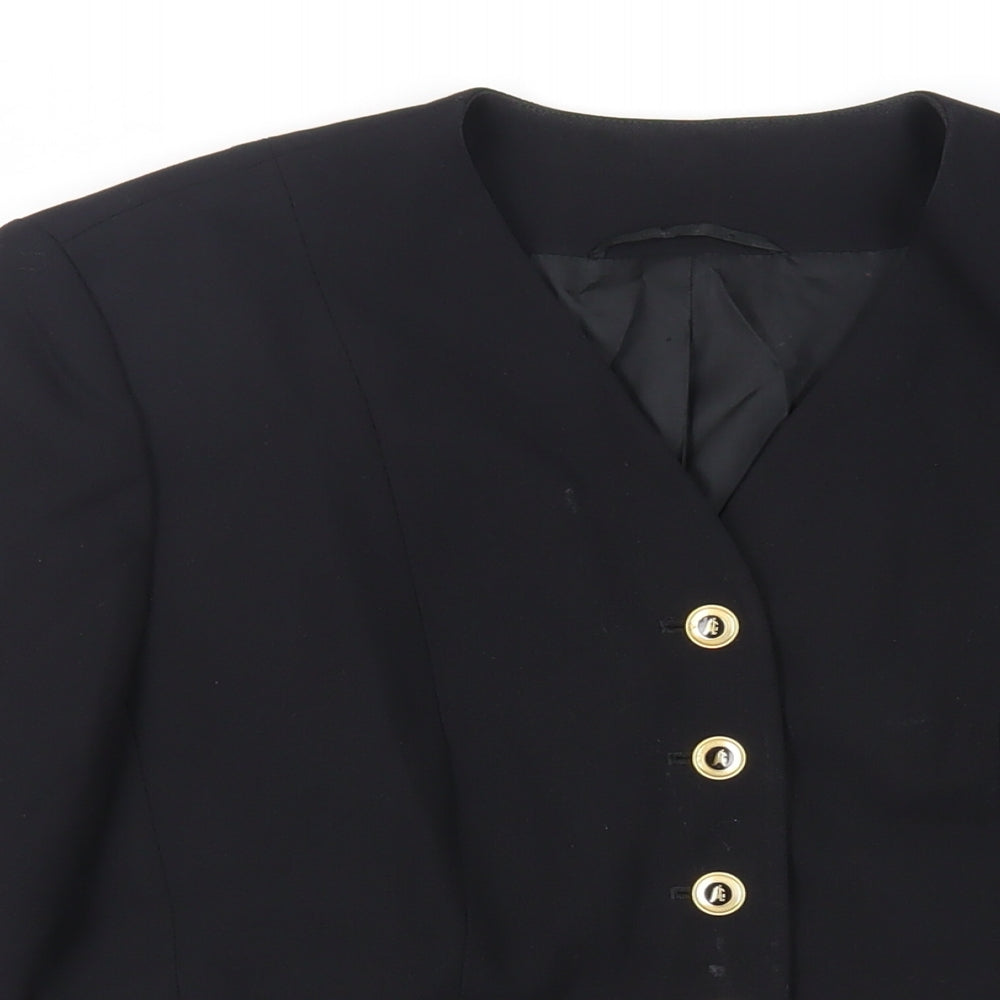 Womens UK Size 12 ara Black Jacket