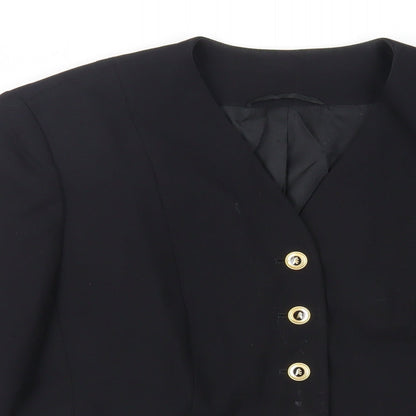 Womens UK Size 12 ara Black Jacket