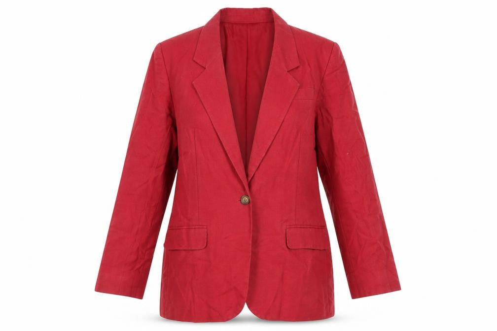 Womens UK Size 14 Lands' End Red Jacket