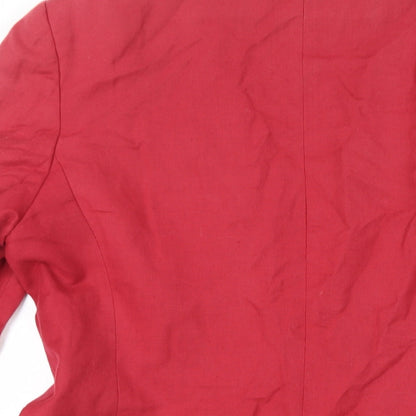 Womens UK Size 14 Lands' End Red Jacket